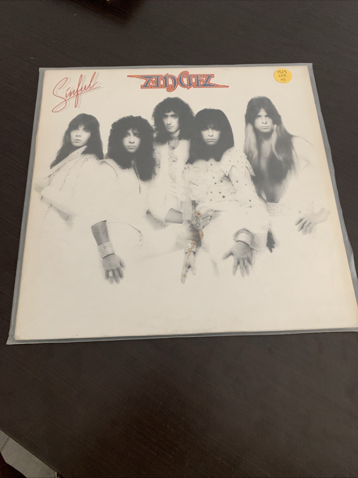 Vinile Angel Sinful LP 1979 Casablanca Records Hard Rock