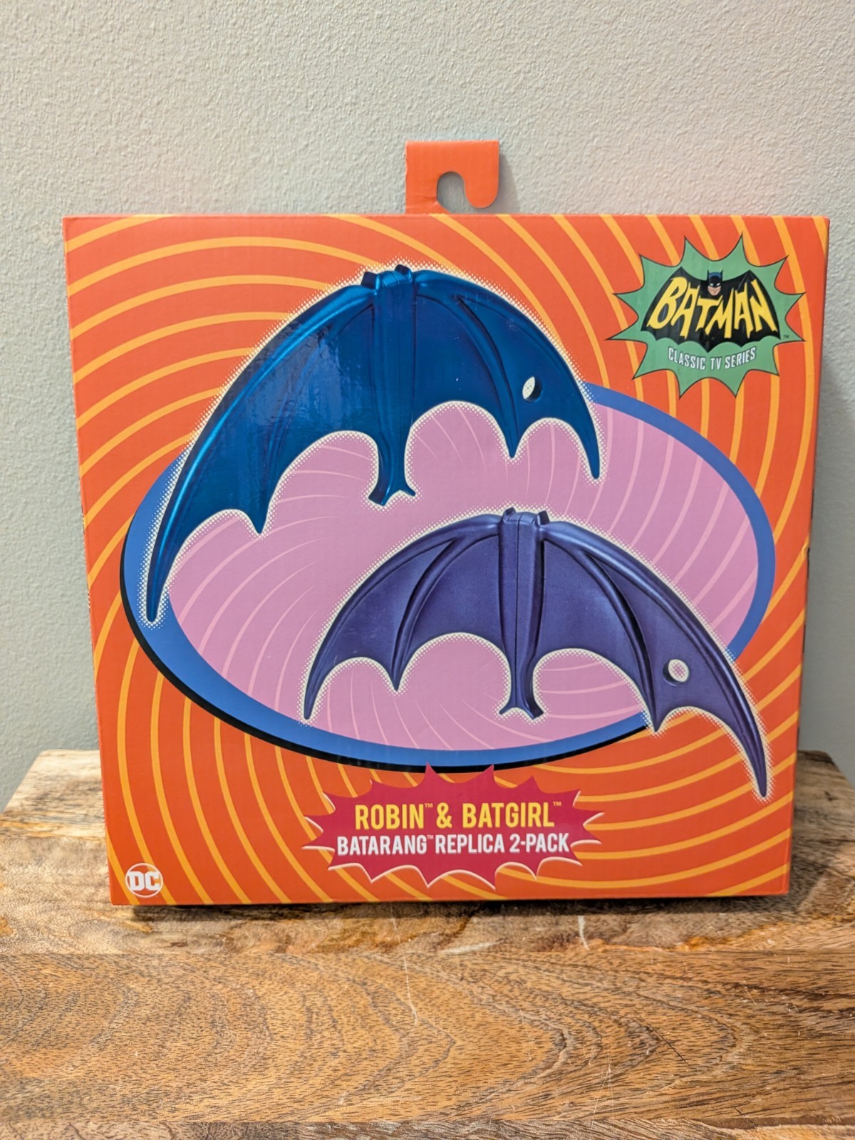 Batman (1966 Classic TV Show Series) Replica BATGIRL & ROBIN Batarang Confezione da 2