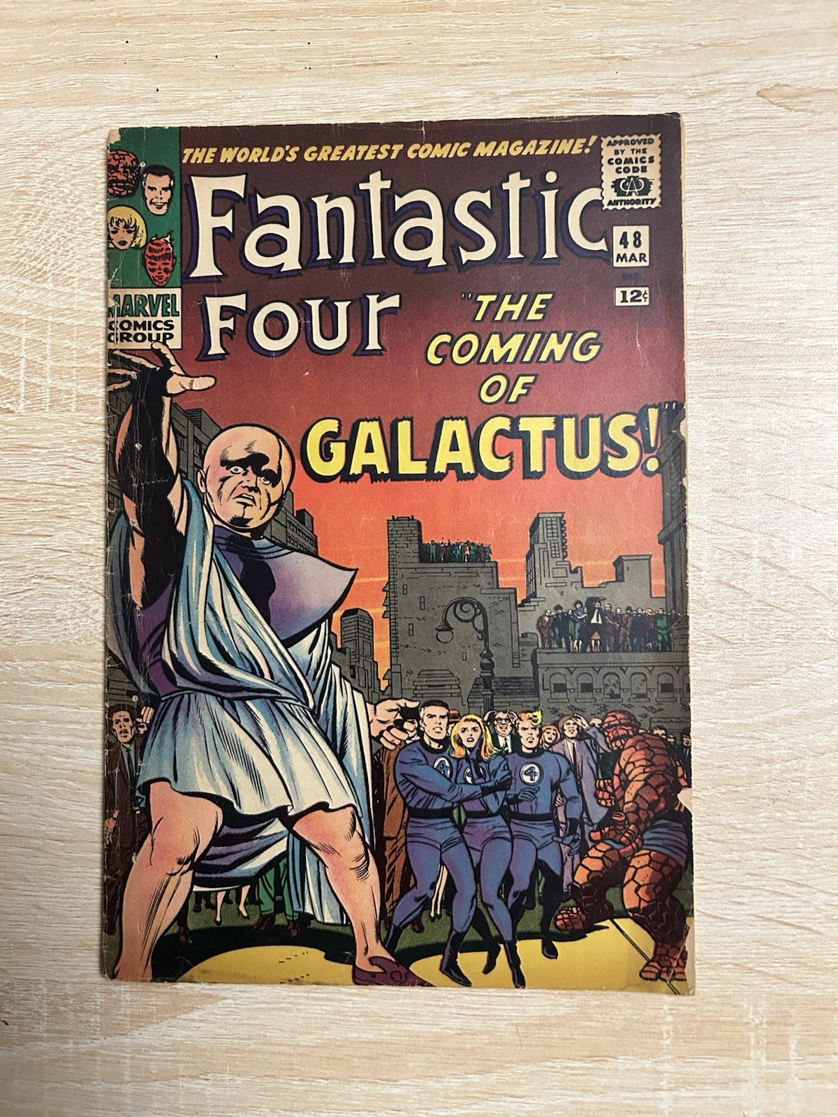 FANTASTIC FOUR #48 Chiave 1° Apparizione Silver Surfer! Incompleto .5 vedi foto