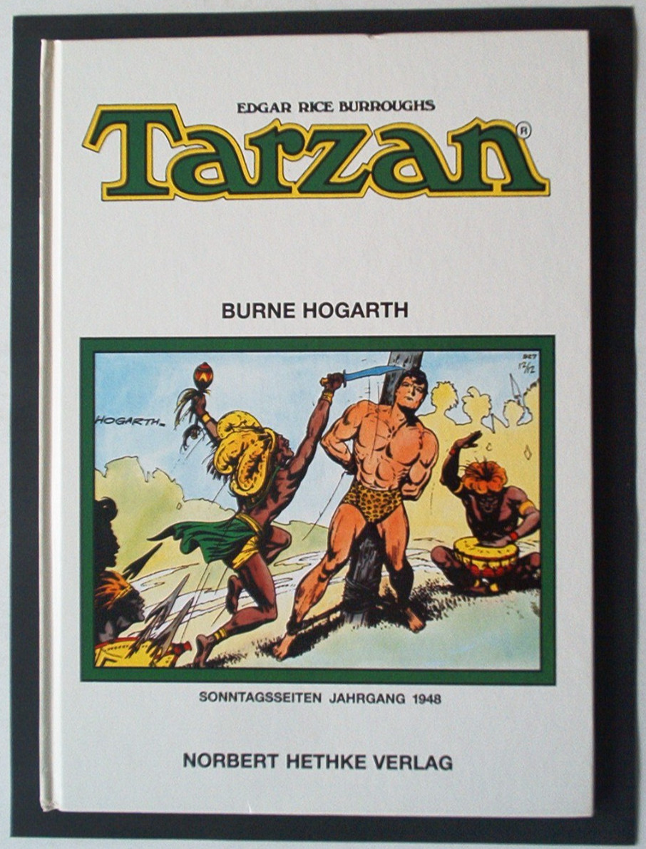 TARZAN pagine domenicali anno 1948 Hethke libro HC by Edgar Rice Burroughs