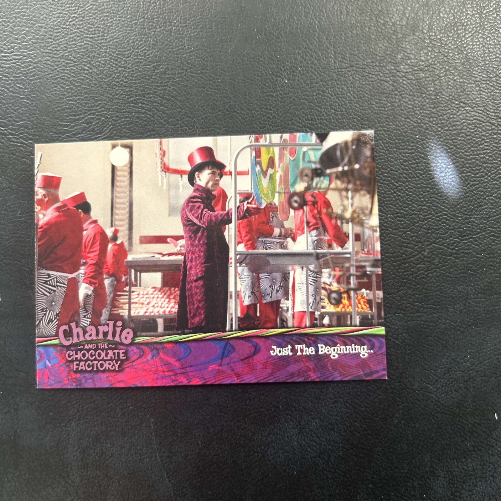 Jb12 Charlie And The Chocolate Factory 2005 Artbox #25 Willy Wonka Johnny Depp