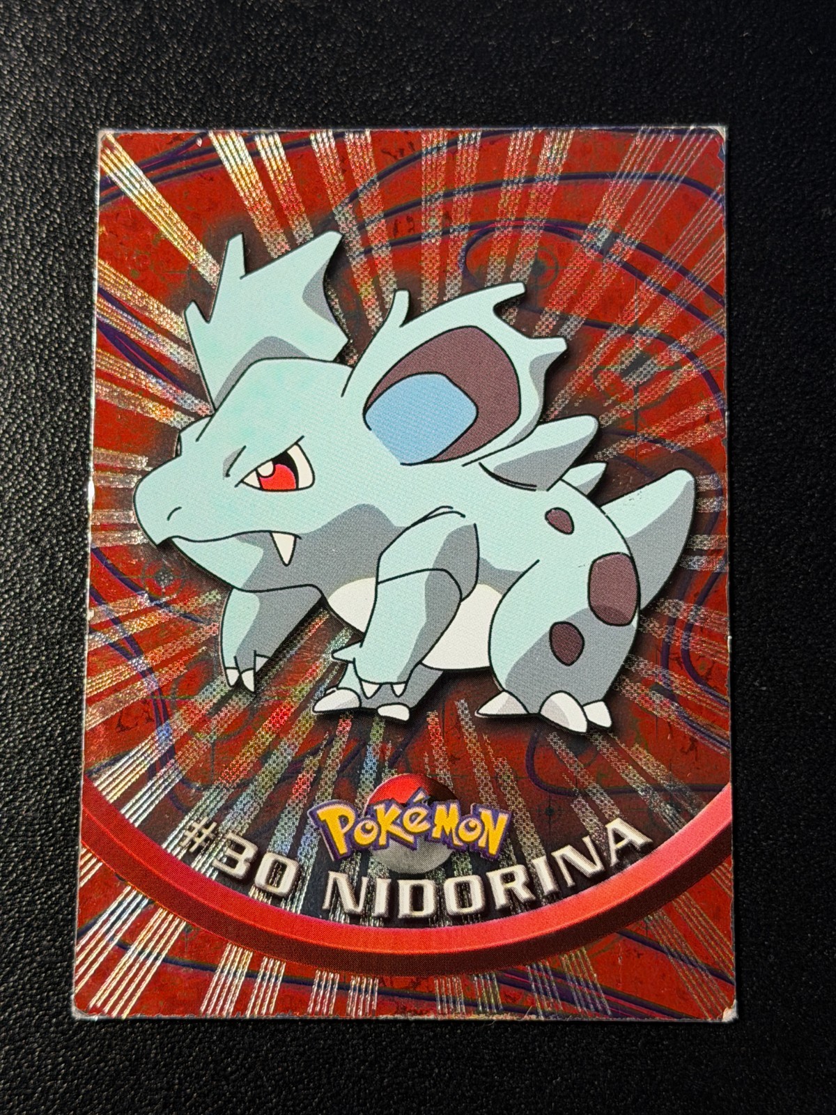 Nidorina 30 Sun Rays Holo Foil Pokemon Topps