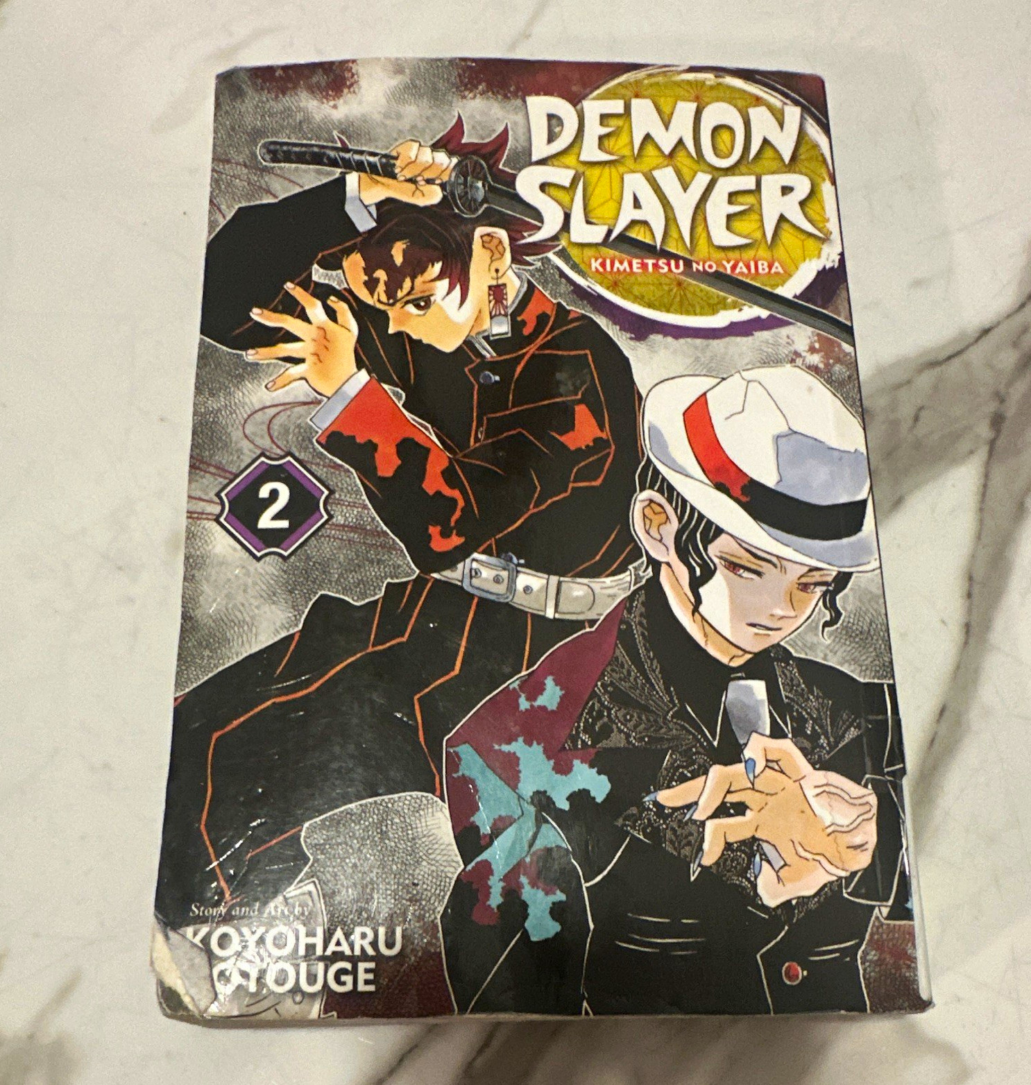 Demon Slayer: Kimetsu no Yaiba Vol. 2 TPB inglese VIZ Media Gotouge ISBN