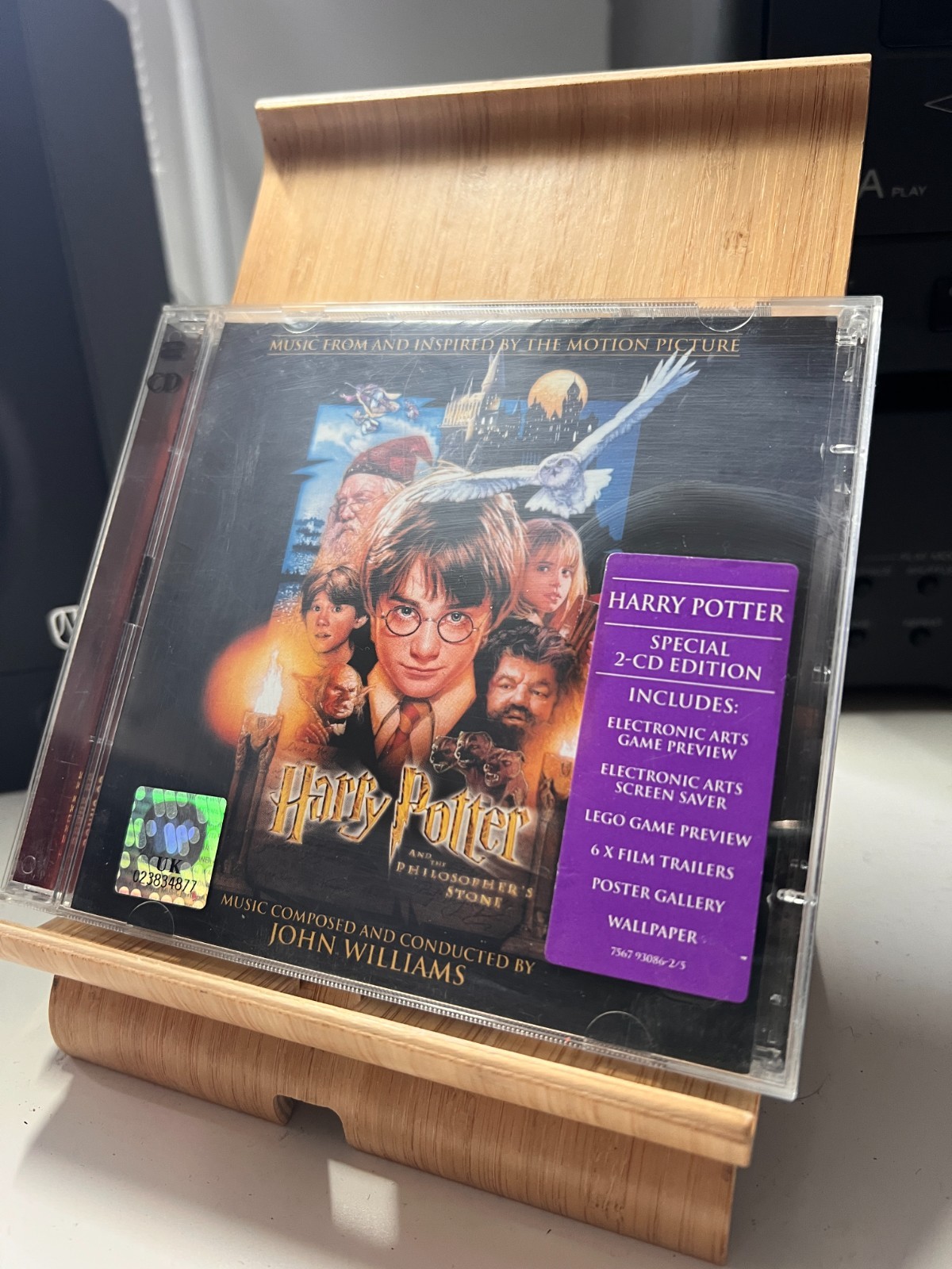 JOHN WILLIAMS -'HARRY POTTER AND THE PHILOSOPHER'S STONE' Original Film Score CD