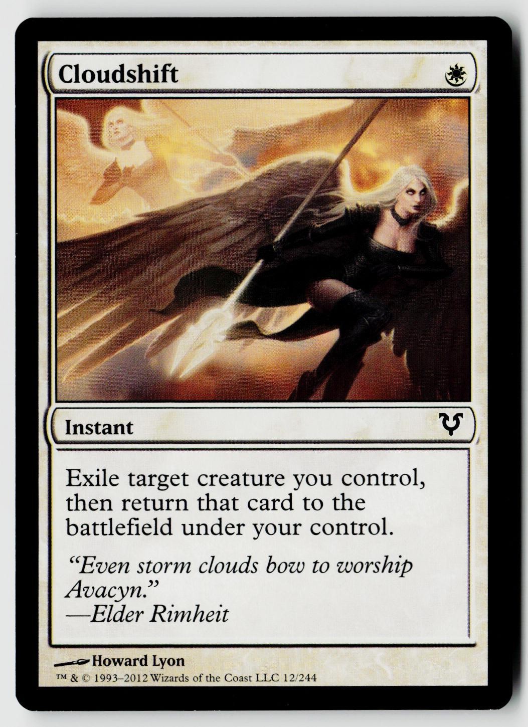 Magic The Gathering Avacyn Restaurato #12 Cloudshift