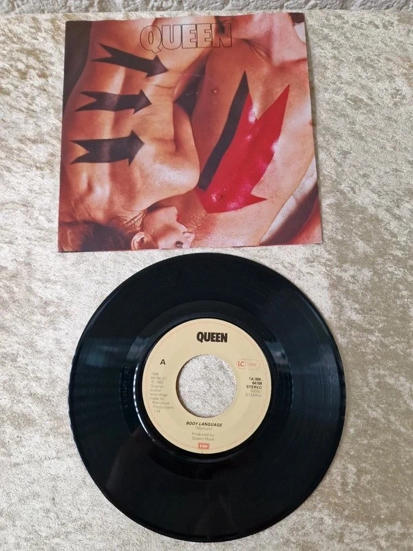 Queen Body Language 7” Vinyl Single 1982