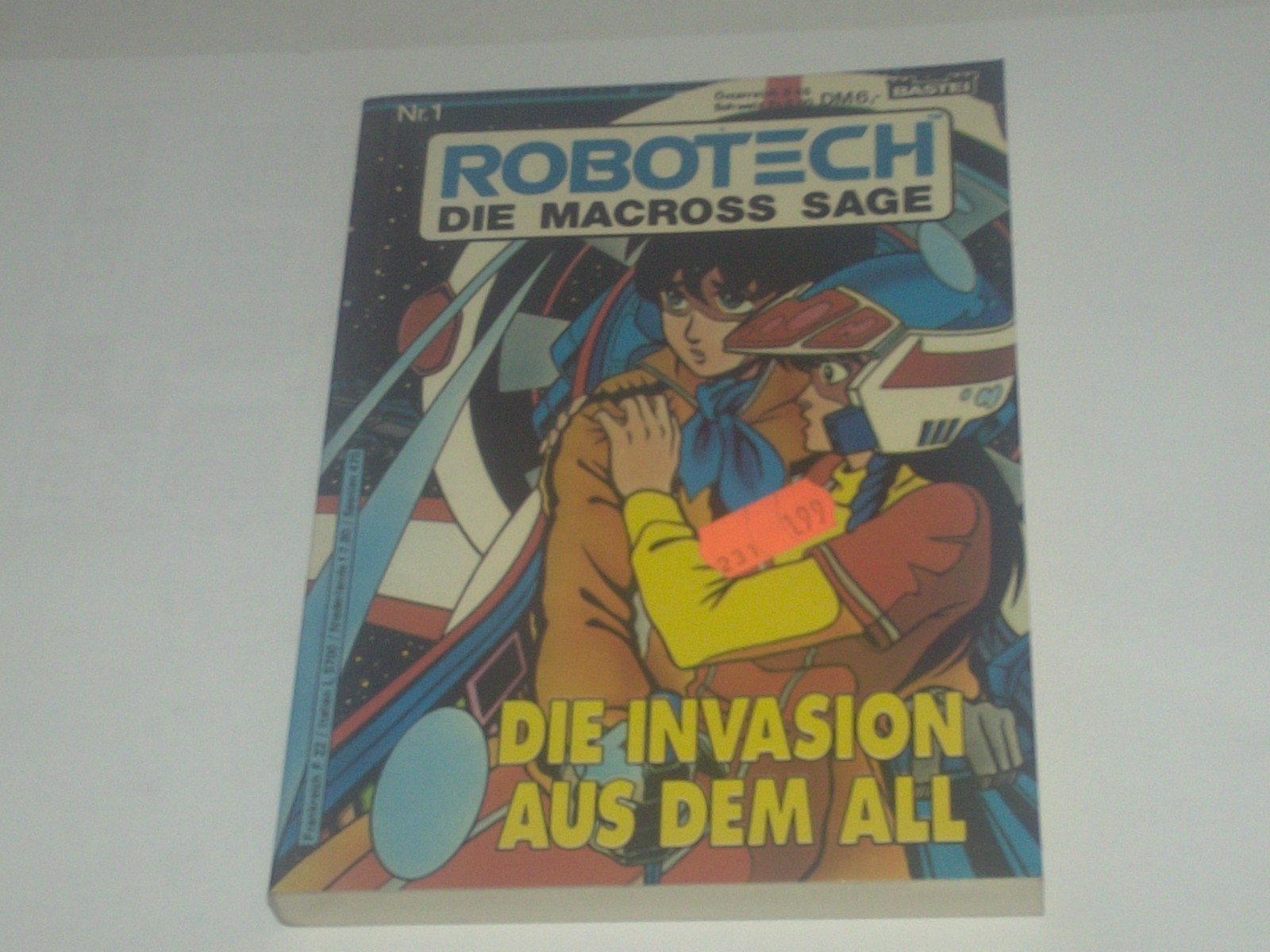 ROBOTECH LA SAGGIA MACROSS FUMETTO TASCABILE VOLUME N.1