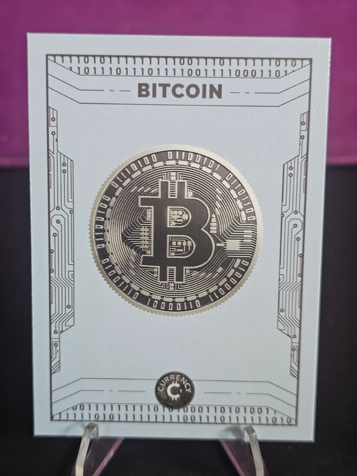 Carta Base Bitcoin 2022 Cardsmiths Currency Serie 1 #1a