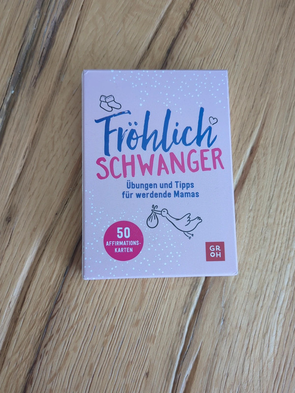 Schwangerschafts Affirmations Karten