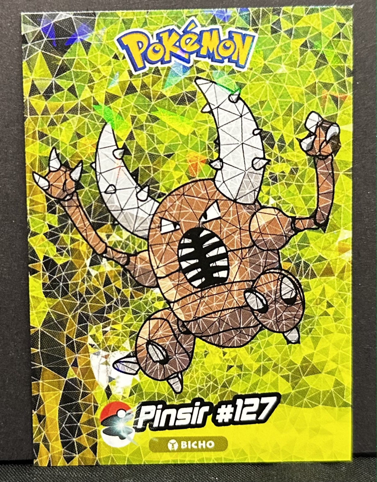 PINSIR - COLLEZIONE CARTE POKEMON CRYSTAL CRACKED CCG ICE HOLO