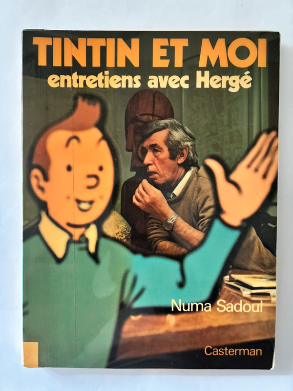 Livre « Tintin et Moi, entretien avec Hergé » ��dition originale 1975