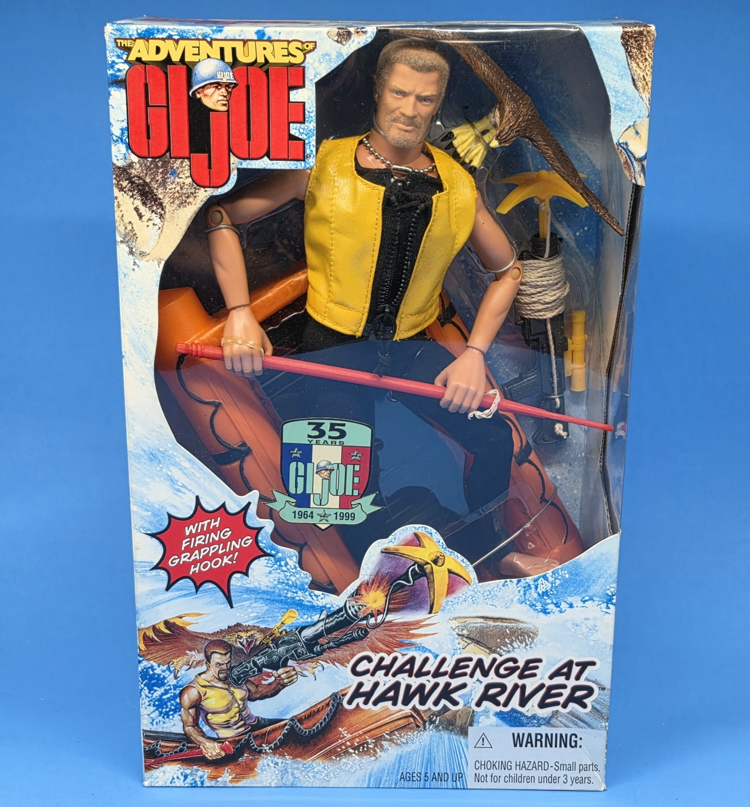 1998 Hasbro The Adventures Of GI Joe Challenge At Hawk River Action Figure