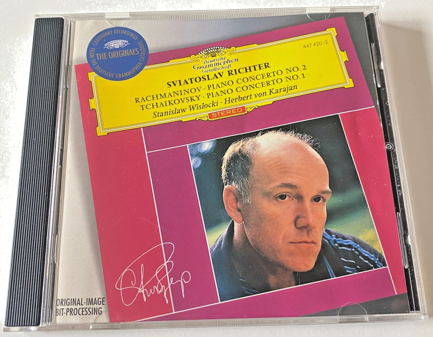 Sviatoslav Richter – Rachmaninov & Tchaikovsky Piano Concertos EU CD Album 1995