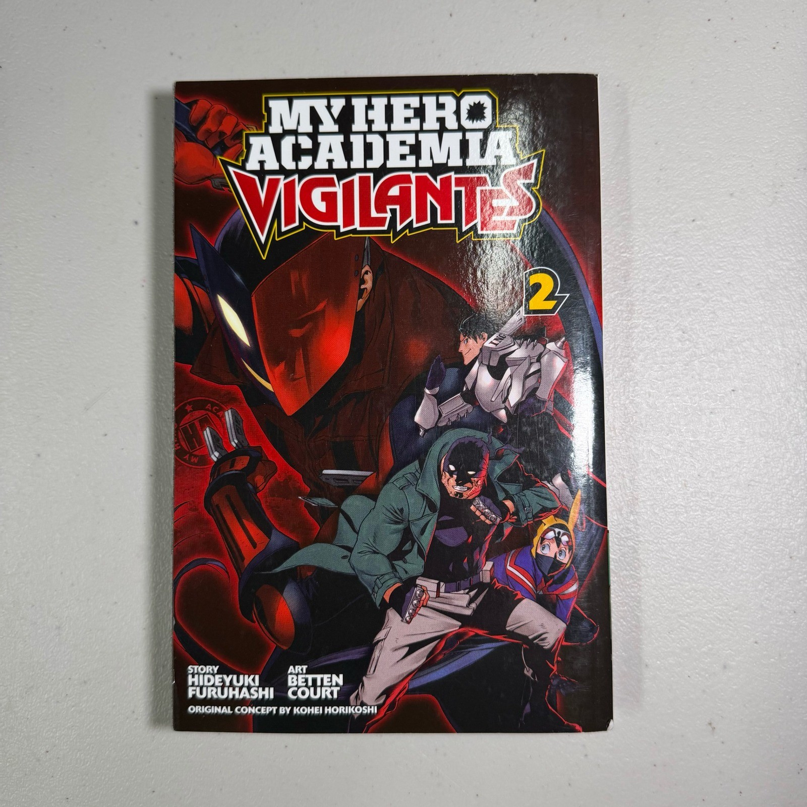 My Hero Academia Vigilantes V 2 Manga Hideyuki Furuhashi Letti Corte Viz Media