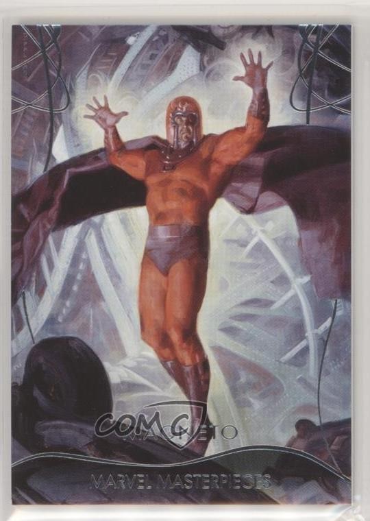 2020 Upper Deck Marvel Masterpieces Level 2 703/1499 Magneto #48 0k5d