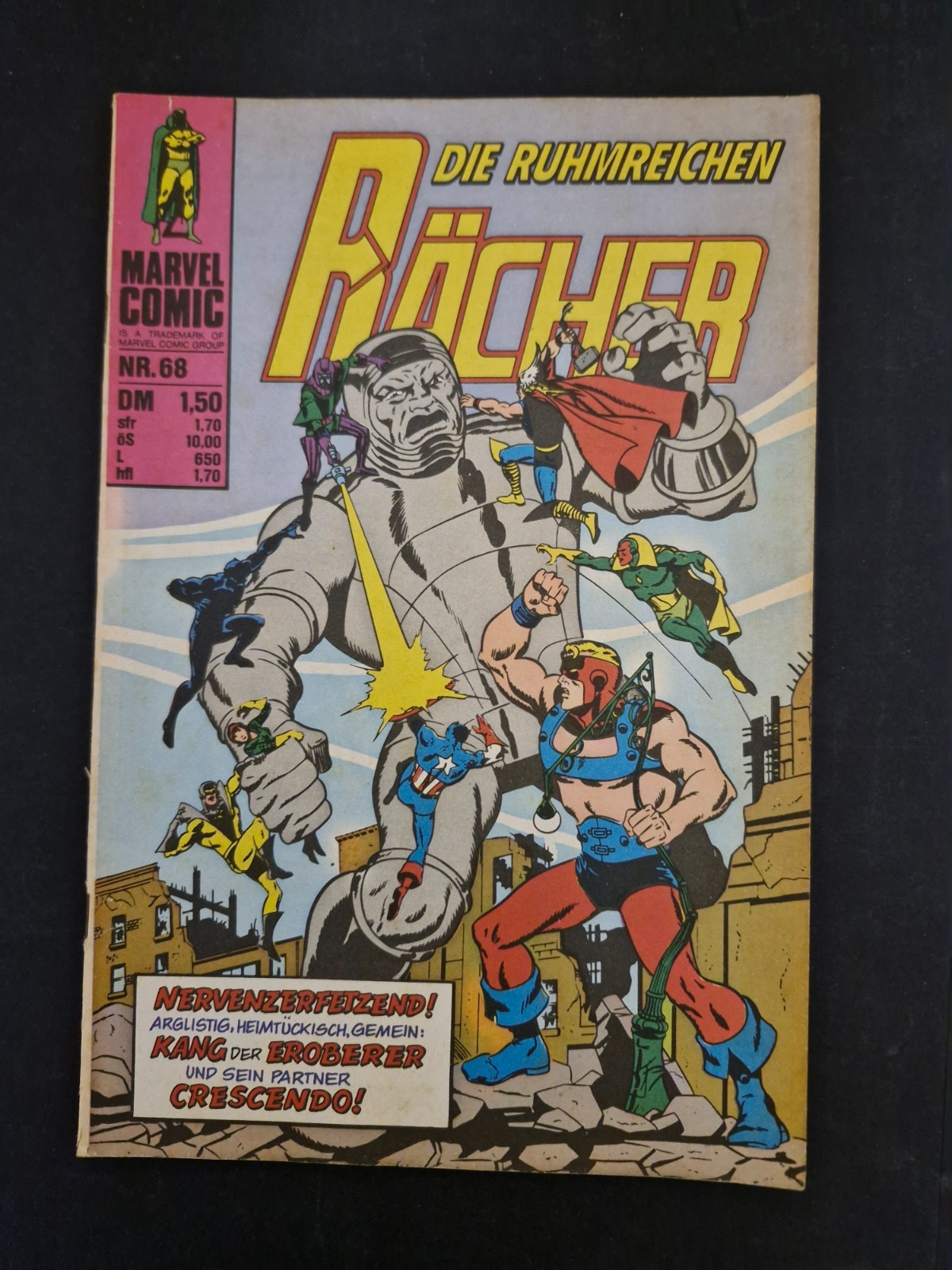 I Vendicatori fumetto n.68 (Willims Marvel) Z2