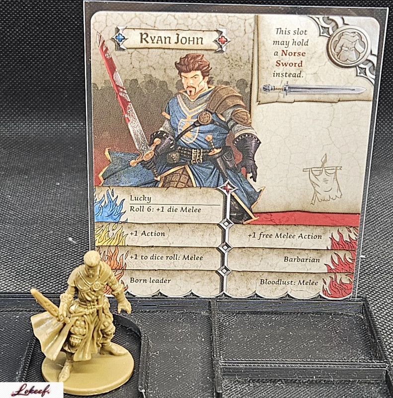 Zombicide Black Plague / Green Horde / White Death - Exclu KS (VO) - Survivant - Ryan John