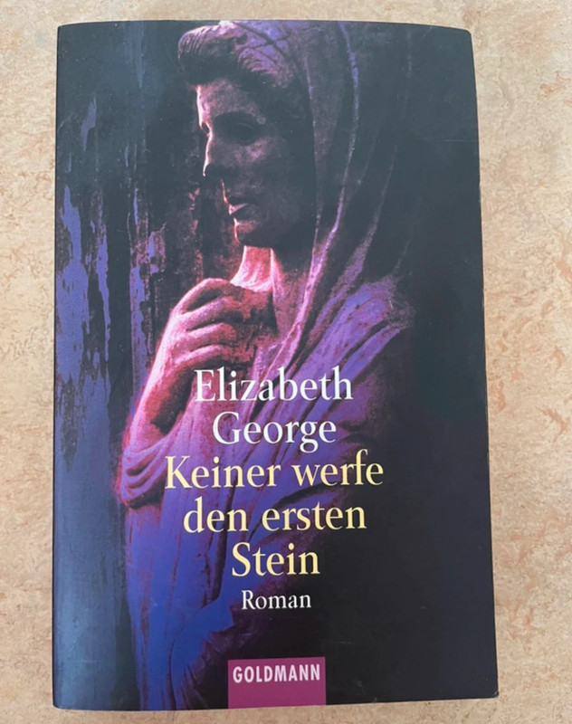 Buch "Keiner werfe den ersten Stein Elizabeth George (Krimi)