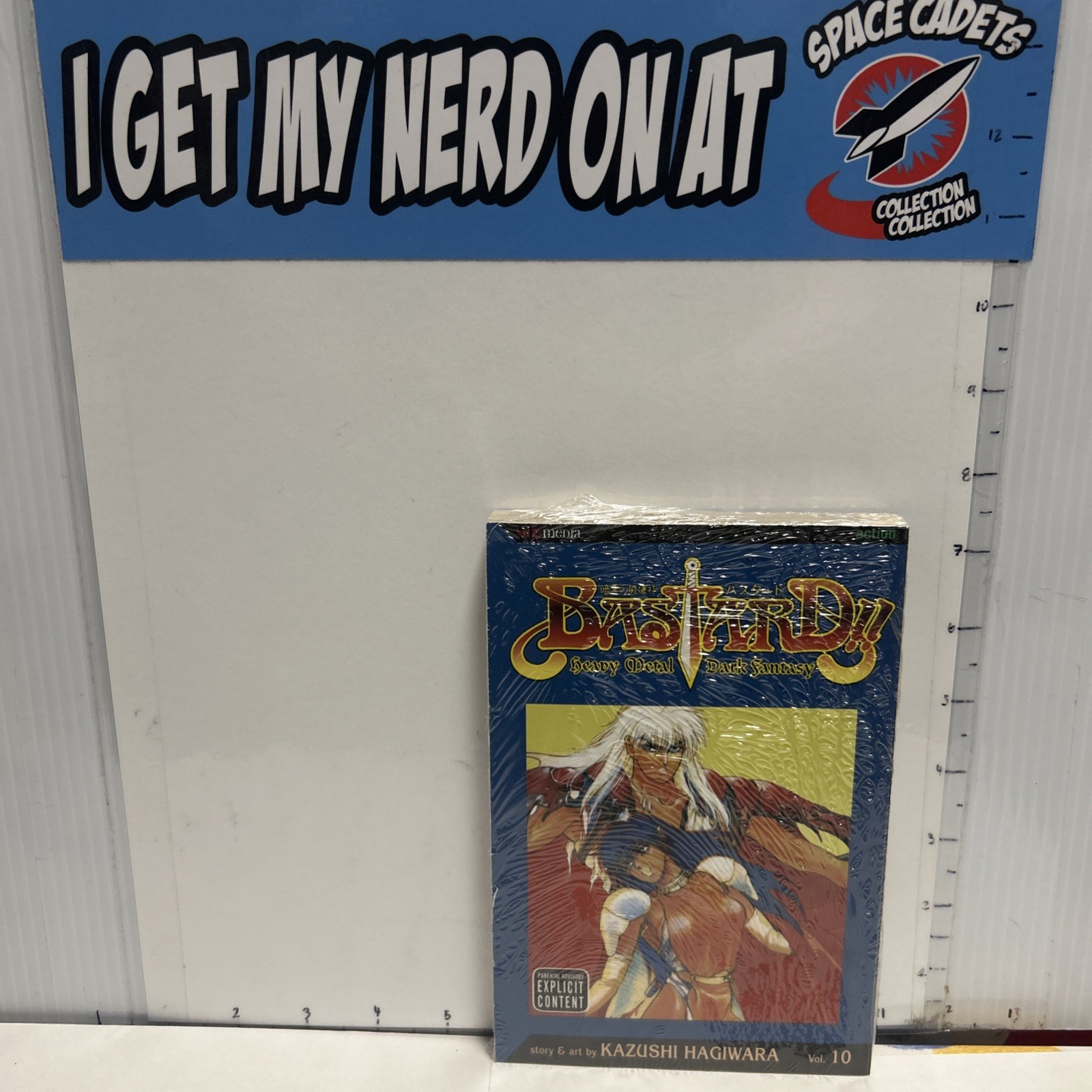Bastardo!! Heavy Metal Dark Fantasy Manga Volume 10 2005 Viz Media Sigillato