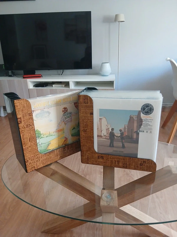 Soportes/almacenamiento de discos de vinilo