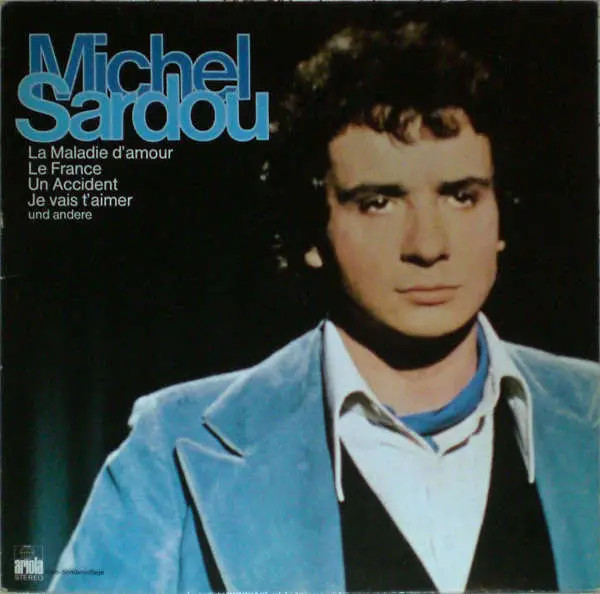 Michel Sardou Ariola LP Vinile 33 U/min 12 Inch EX (1977) Vinyl