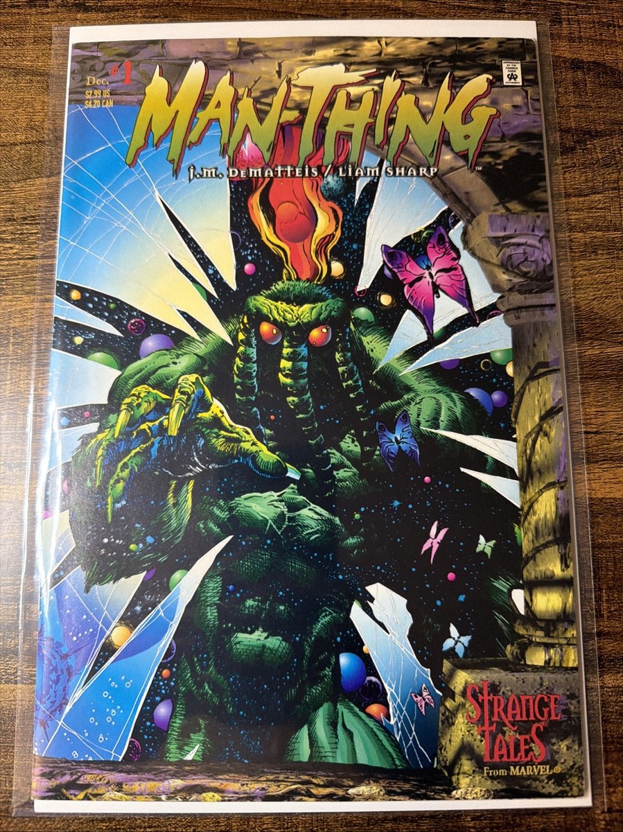 Man-Thing #1 fumetto Marvel 1997 Doctor Strange Tales J.M. DeMatteis Liam Sharp quasi nuovo