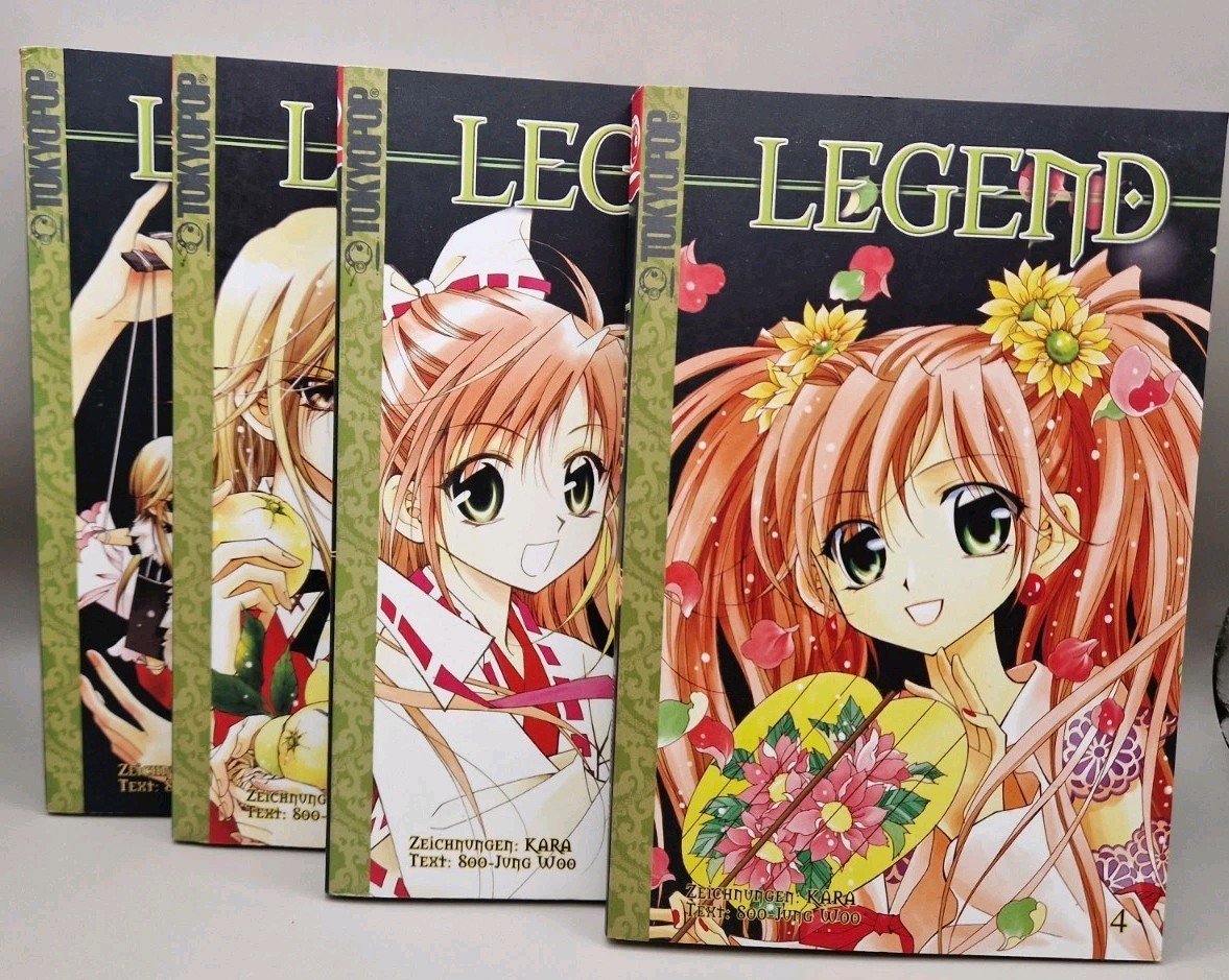 Legend 1-4 - Kara & 800-Jung Woo - 1° Edizione - 2006 - Manga Anime Tokyopop ⚡️