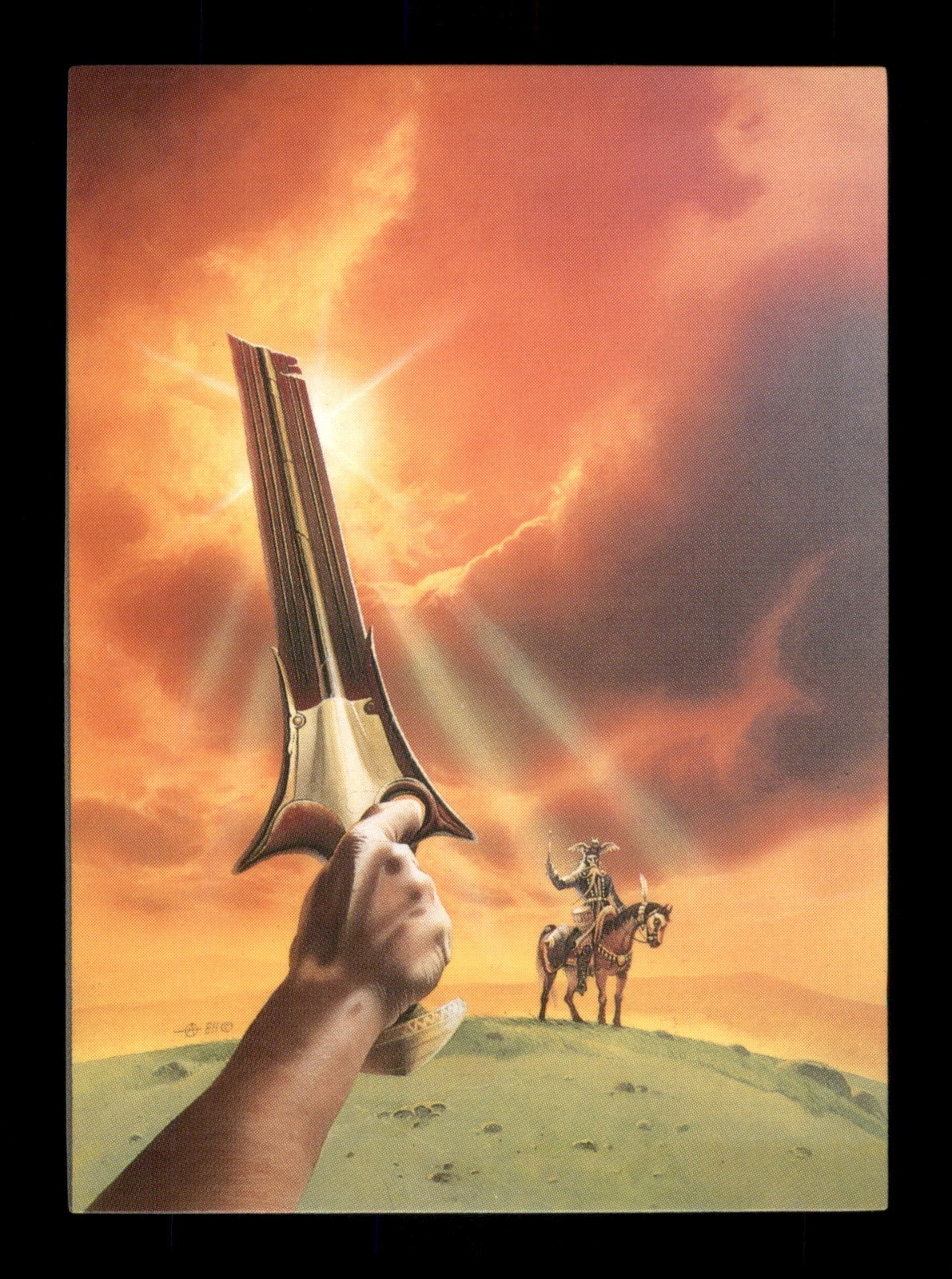 The Broken Sword 29 Christos Achilleos 1992 FPG Fantasy Art Trading Card TCG CCG