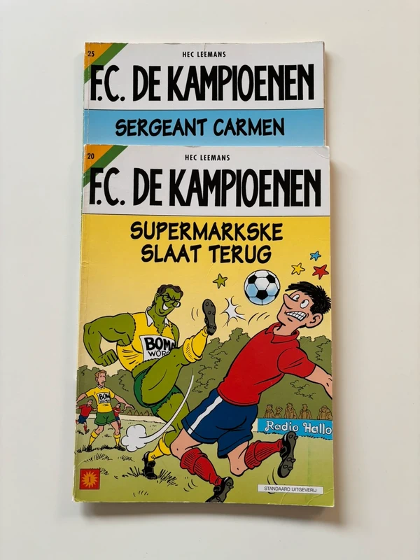 F.c. De kampioenen strips - nr 20 & 25