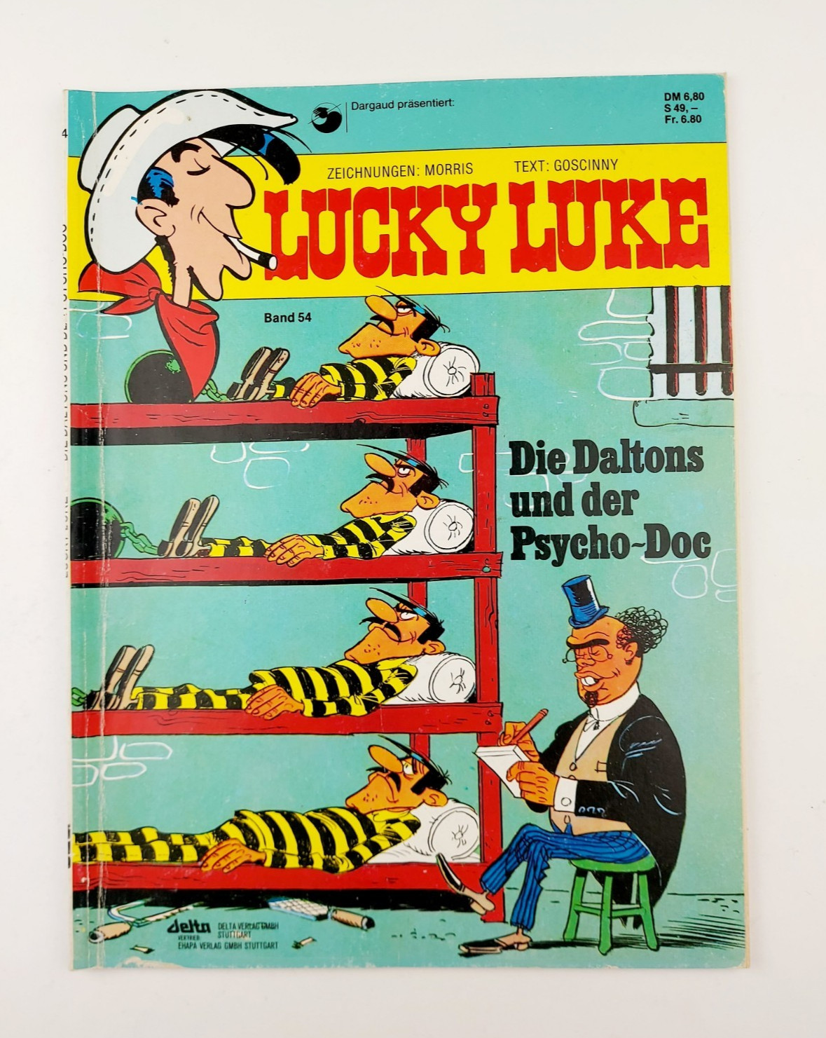 Album fumetti Delta / prima edizione / Lucky Luke volume 54 / Z2