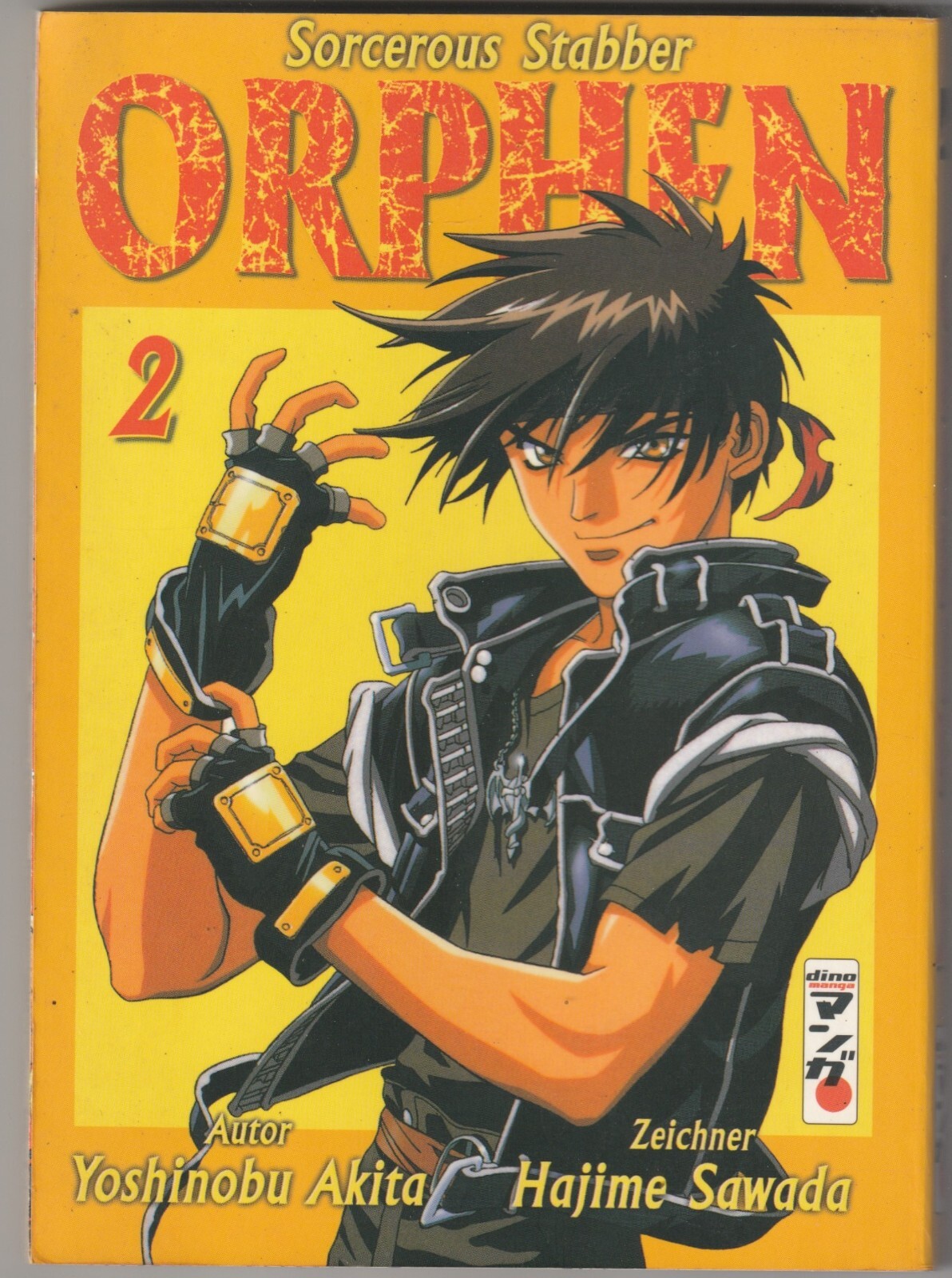 ✪ SORCEROUS STABBER ORPHEN #2, DINO 2000 MANGA TASCABILE Z1-