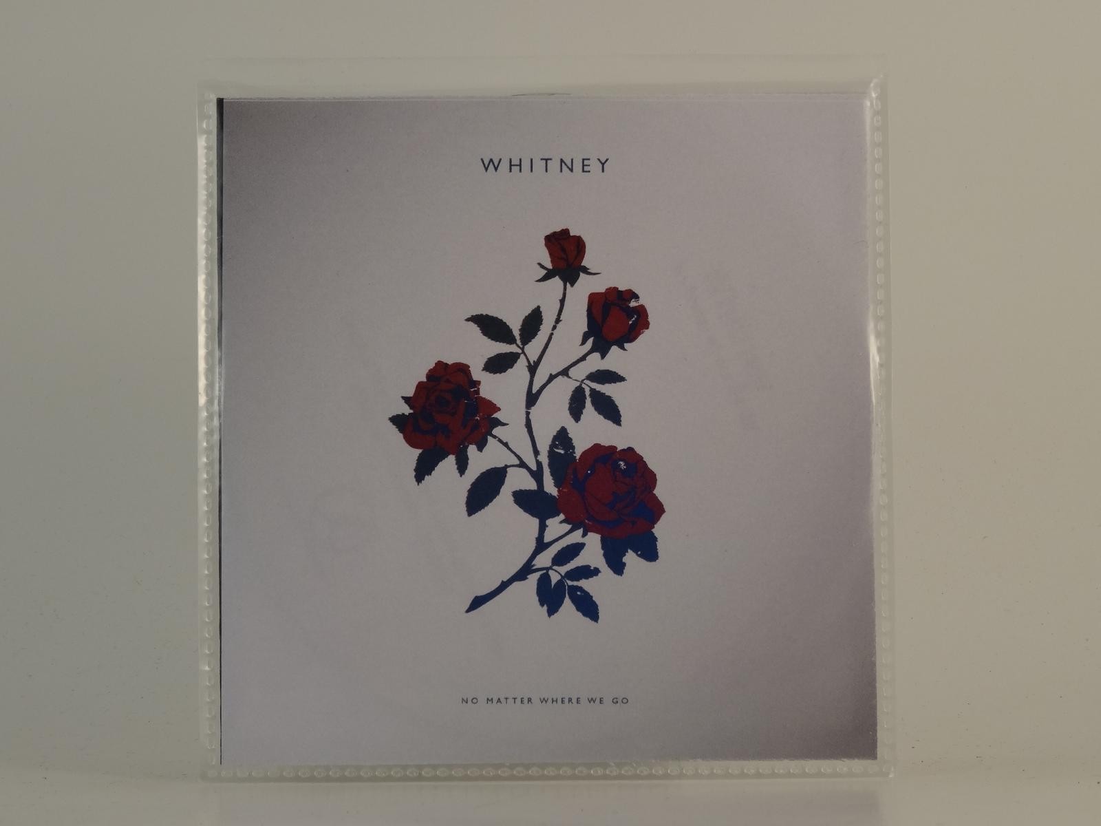 WHTNEY NO MATTER WHERE WE GO (D75) 1 Track Promo CD Single plus Picture Sleeve S