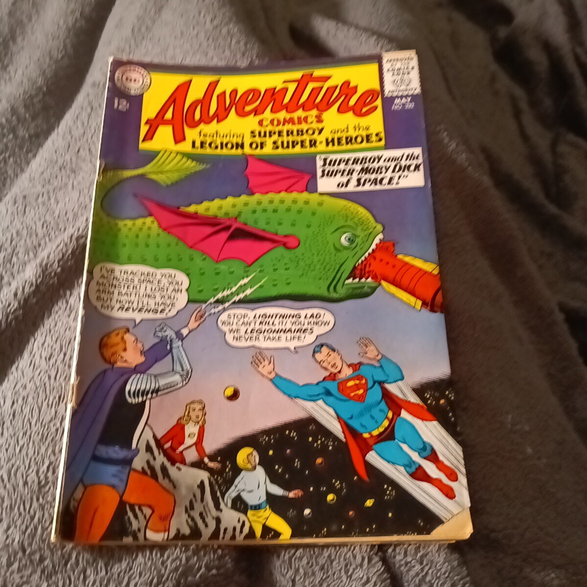 Adventure Comics 332 DC 1965 LAMPO LAD PERDE IL BRACCIO CHIAVE SILVER AGE Superboy