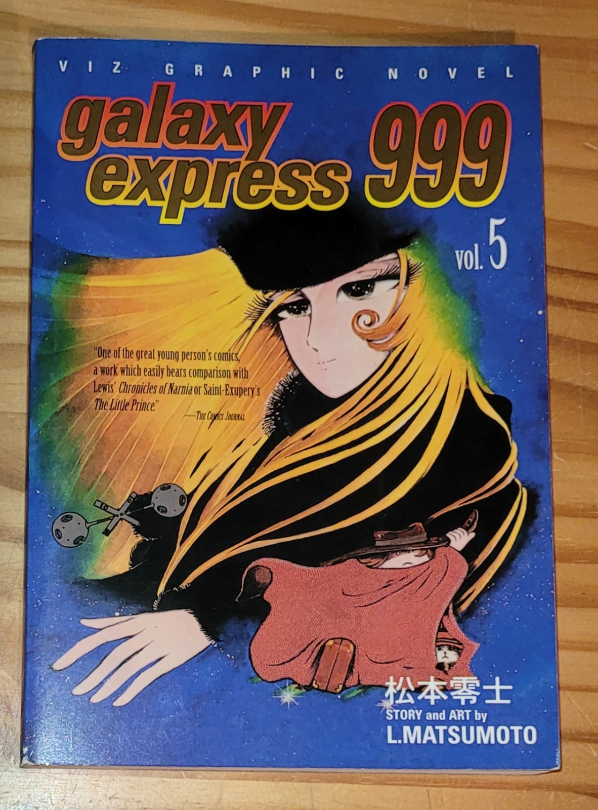 Manga, galaxy Express 999, vol. 5, Leiji Matsumoto, Viz graphic novel, inglese