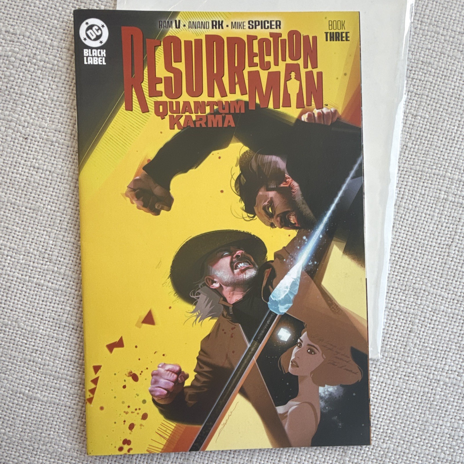 DC Black Label Resurrection Man: Quantum Karma Book Three (DC Comics) Ram V