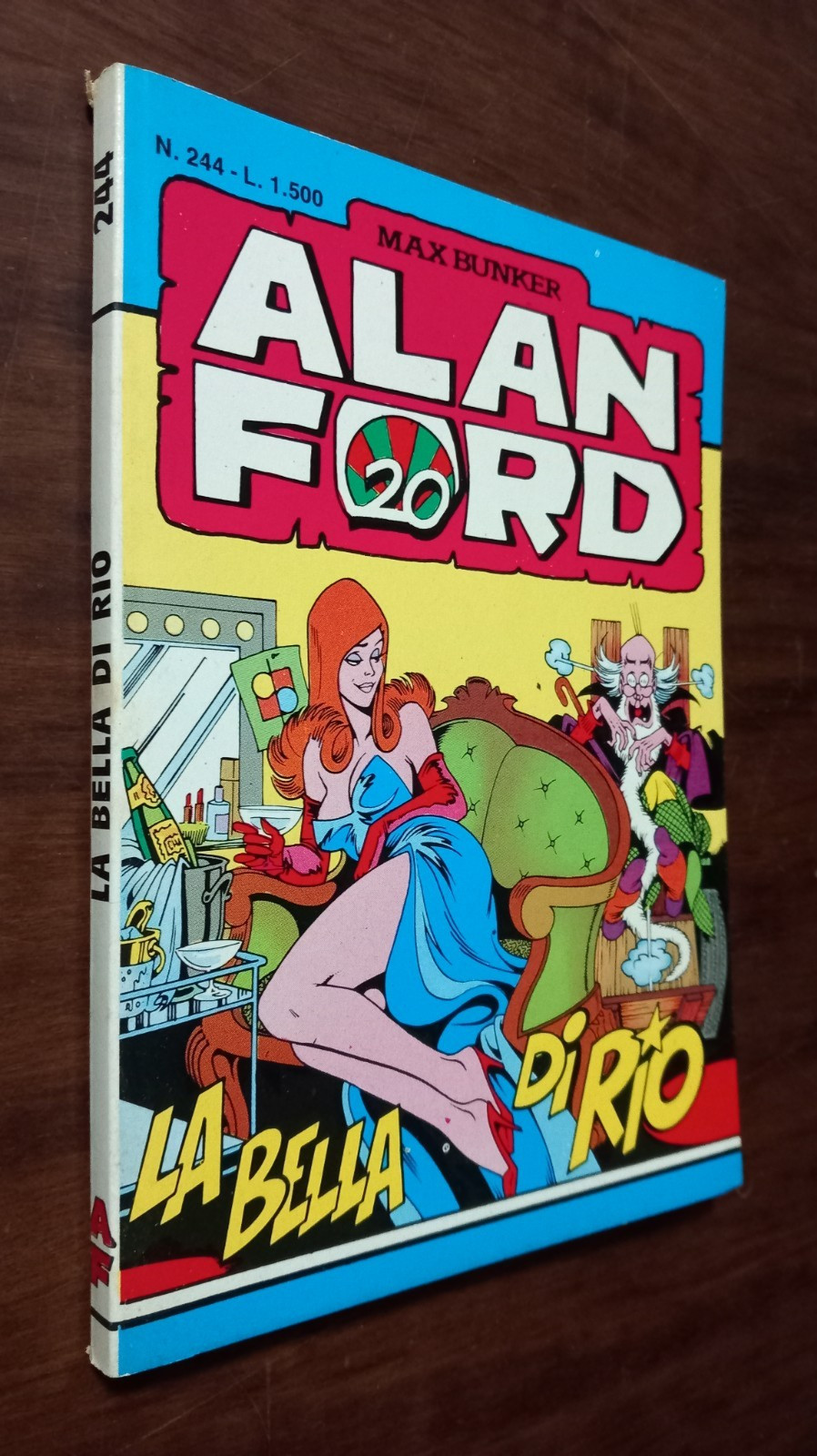 B6480  ALAN FORD I SERIE N° 244 LA BELLA DI RIO 1989 OTTIMO