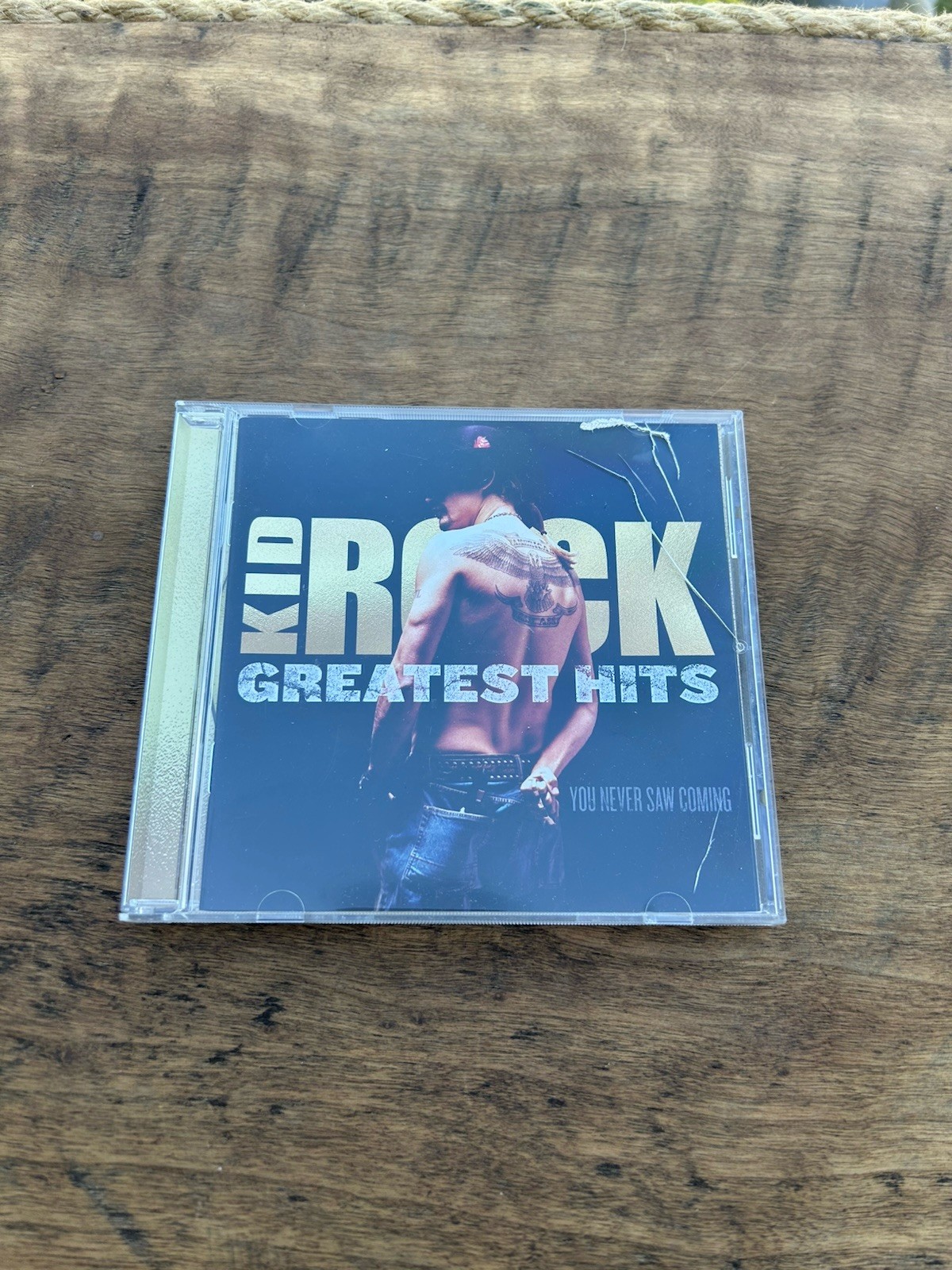 Kid Rock Greatest Hits You Never Saw Coming CD 2018 Bawitdaba Cowboy Picture