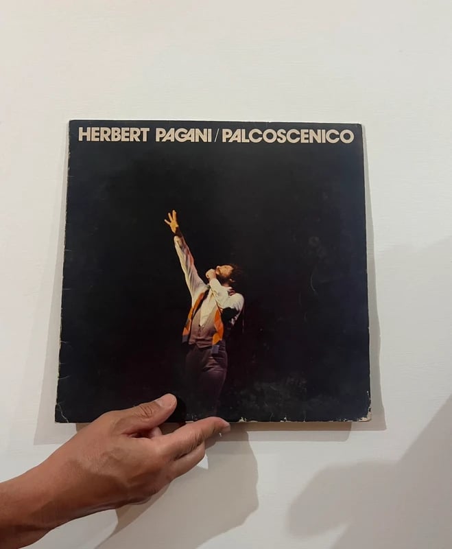 disco vinile Herbert Pagani - Vinile LP Herbert Pagani - Palcoscenico (1976) Prima Stampa Italiana