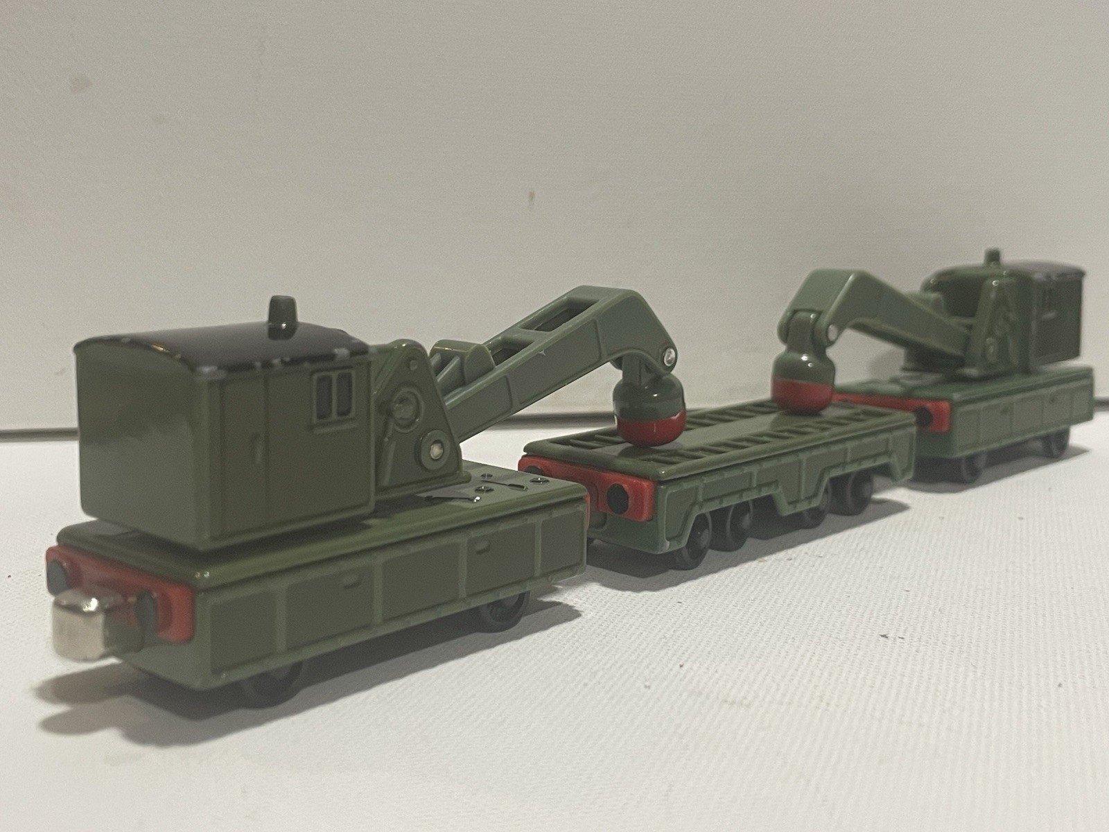 Trenino Thomas & Friends 2003 Take Along Breakdown con 2 gru e pianale
