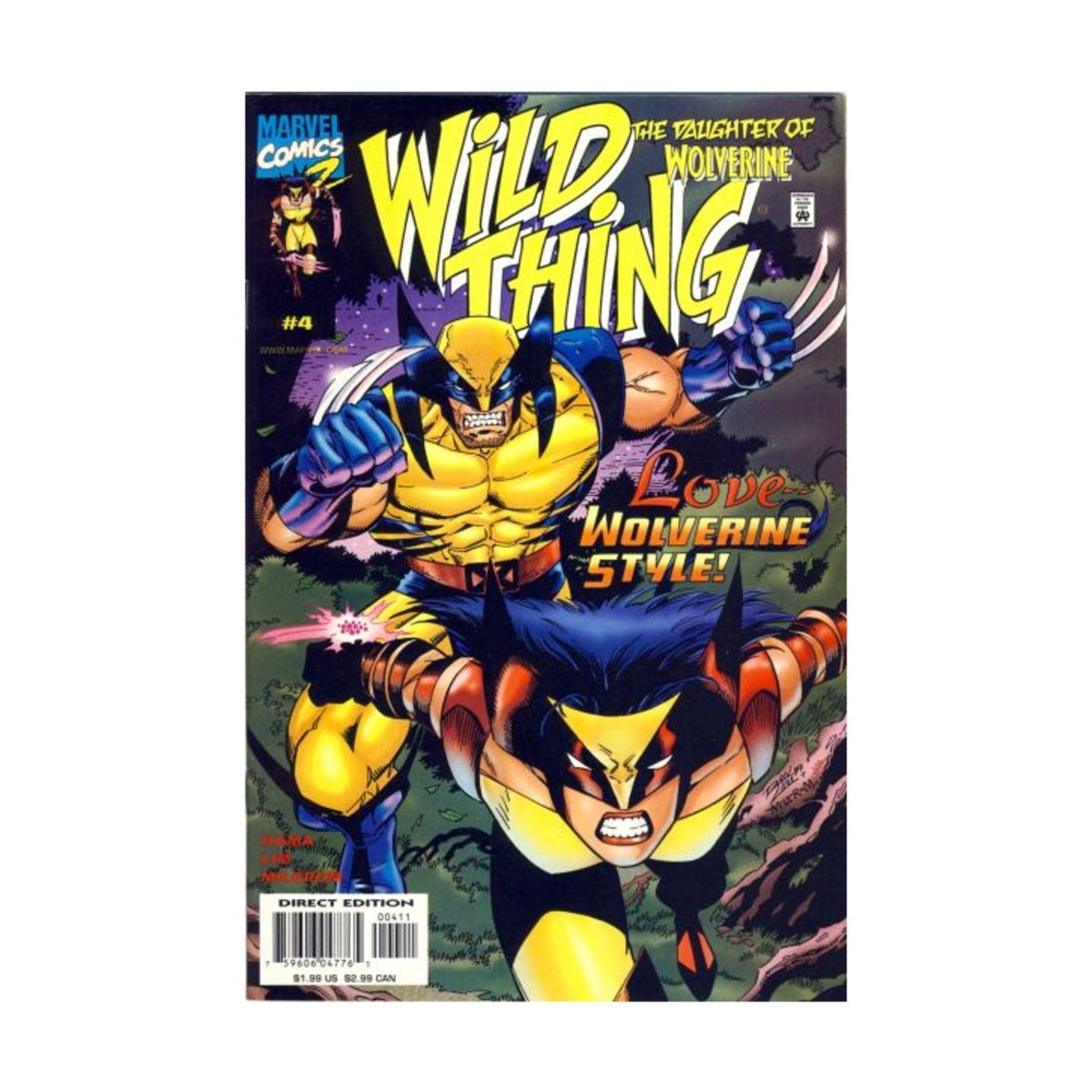Marvel Wolverine Wild Thing #4 EX