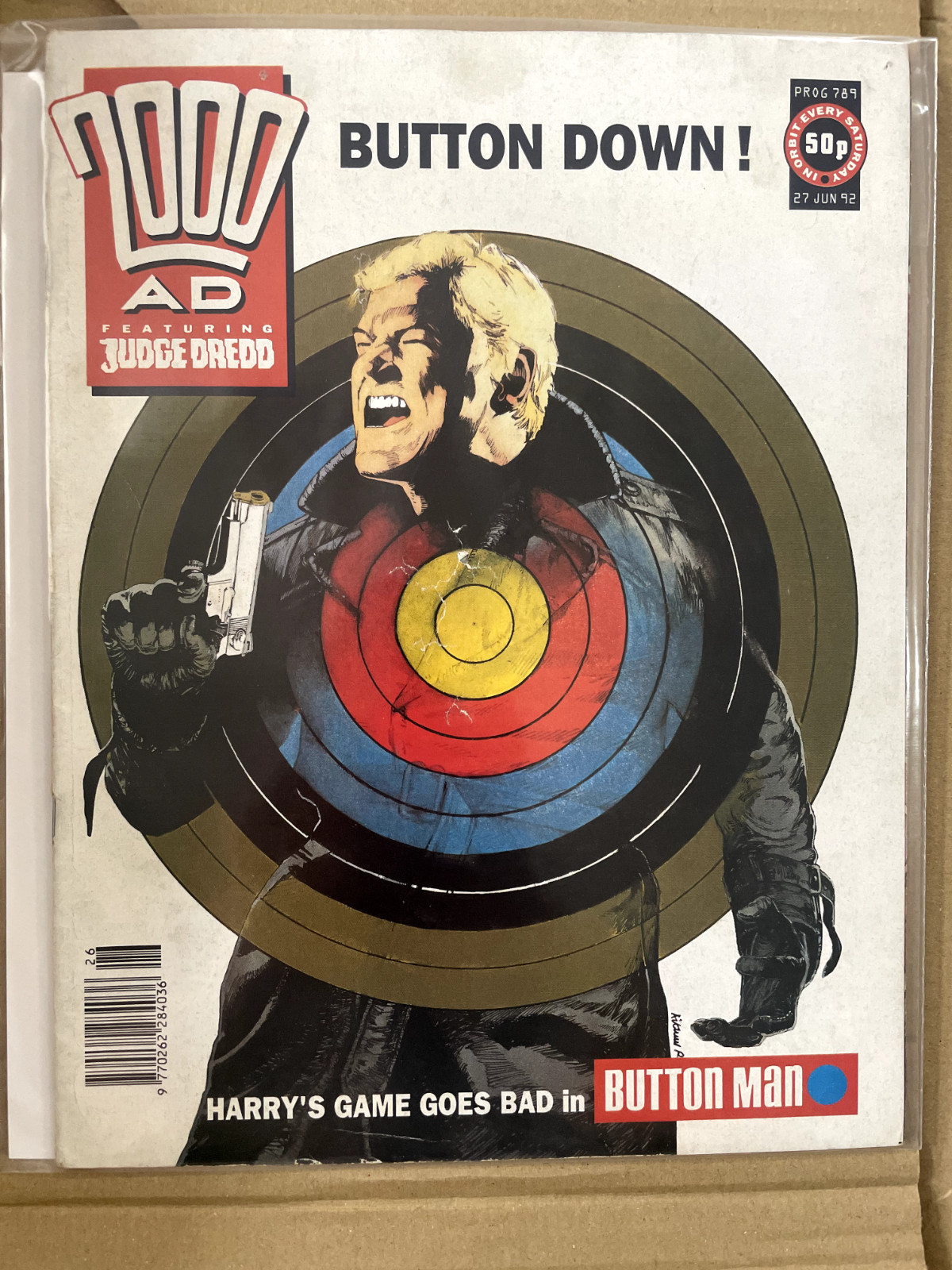 2000AD Prog  789 /  27 June 1992 UK Comic