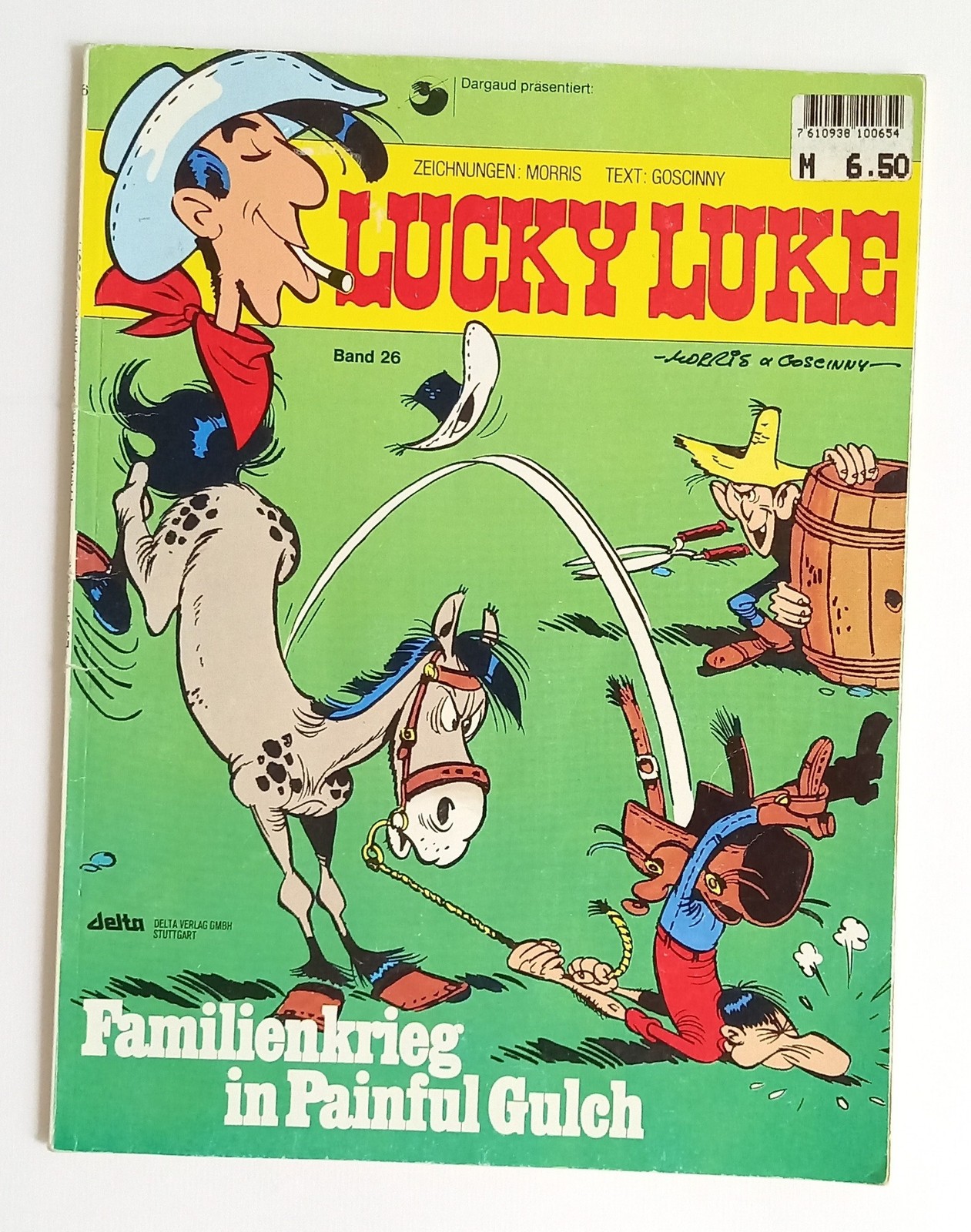 Lucky Luke Volume 26 - Guerra di Famiglia in Painful Gulch - Fumetto - Vintage