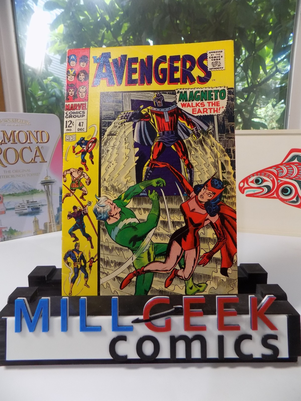 Avengers #47 fumetto Marvel dicembre 1967 fine-
