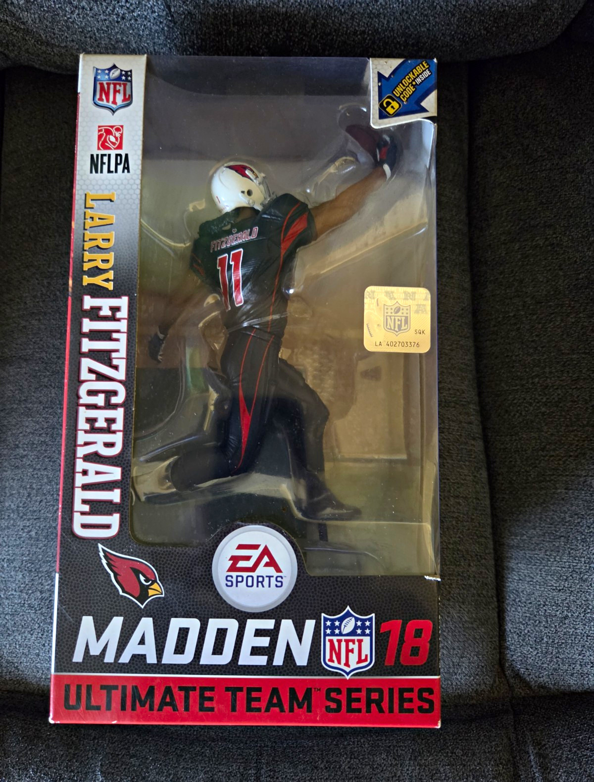 McFarlane Toys Larry Fitzgerald Madden NFL 18 Ultimate Team Figure Boxed