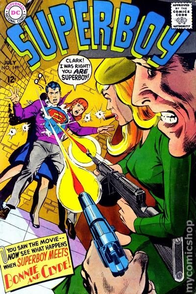 Superboy #149 VG 4.0 1968 basso grado