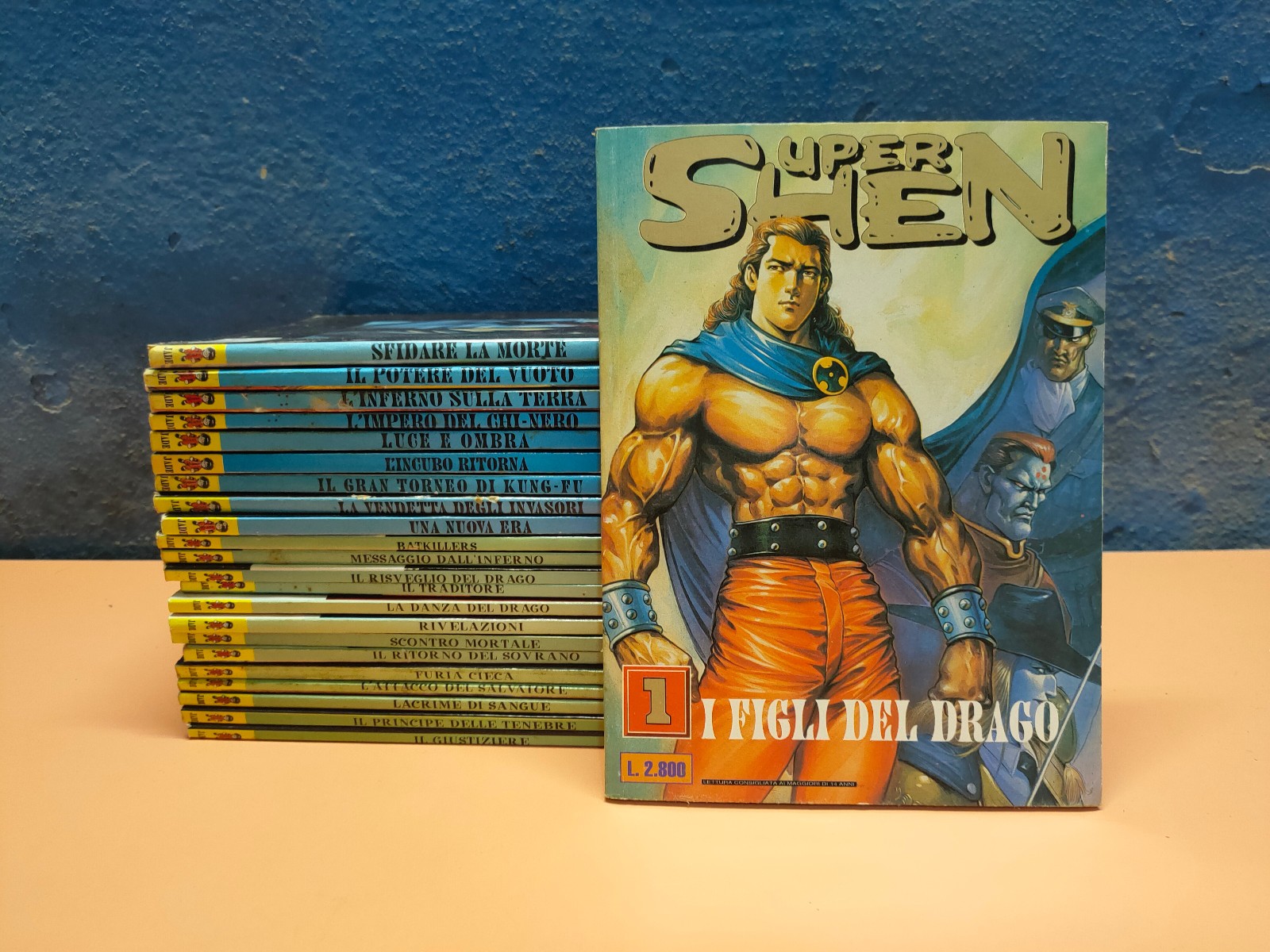 FUMETTI SUPER SHEN SEQUENZIALI 1-23