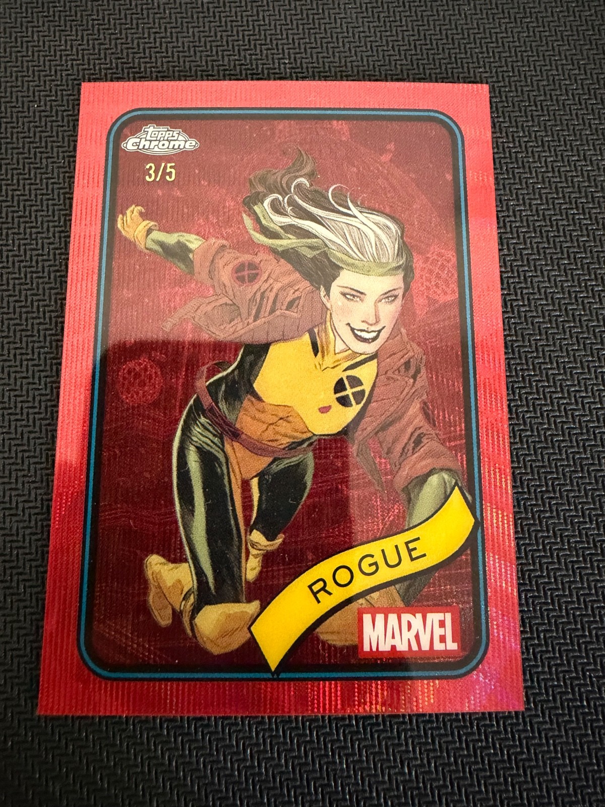 Rogue - /5 red parallel #189 - 2025 Topps Chrome Marvel