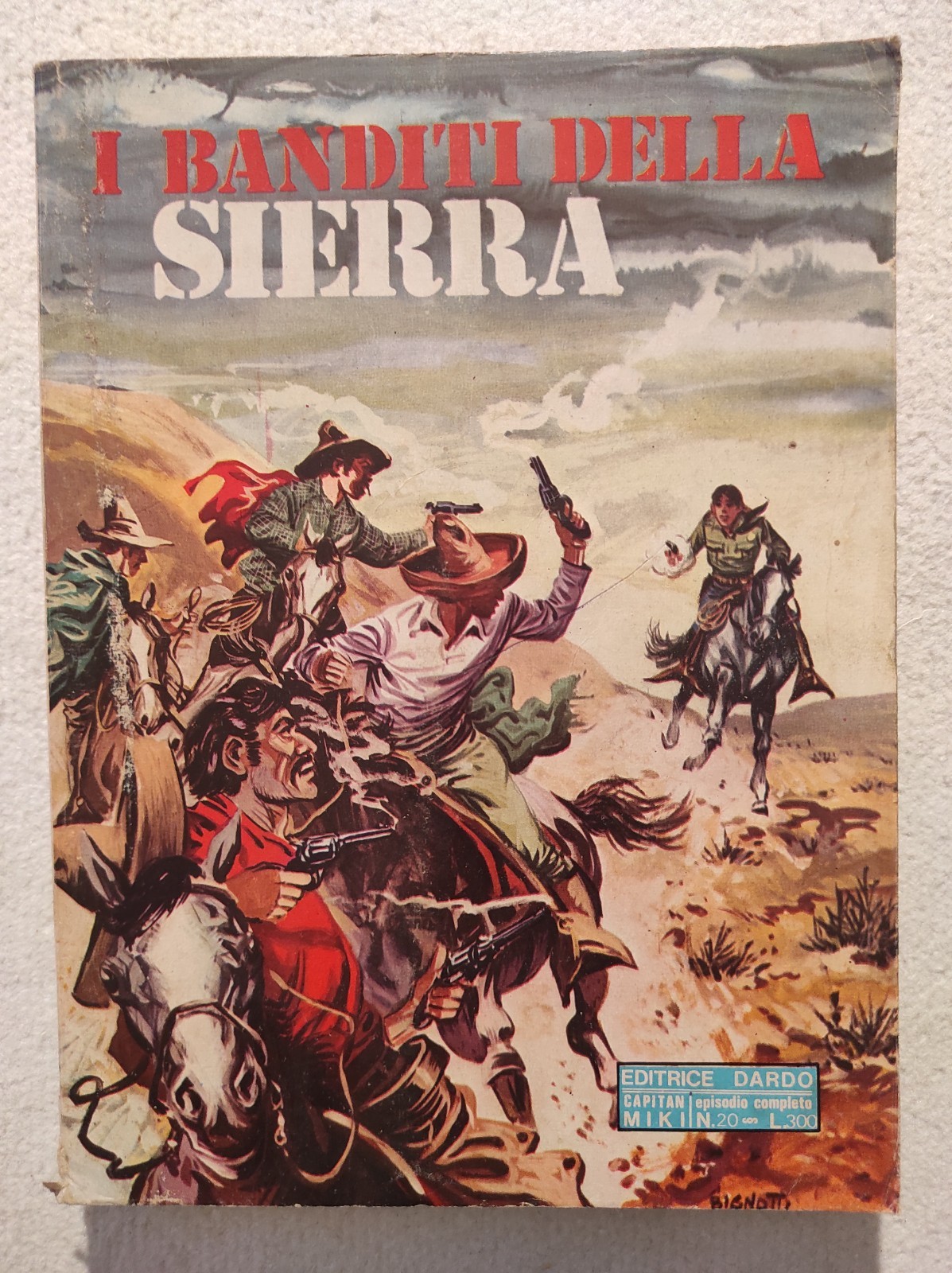 CAPITAN MIKI - I BANDITI DELLA SIERRA COLLANA FRECCIA N. 20 EDITRICE DARDO 1972