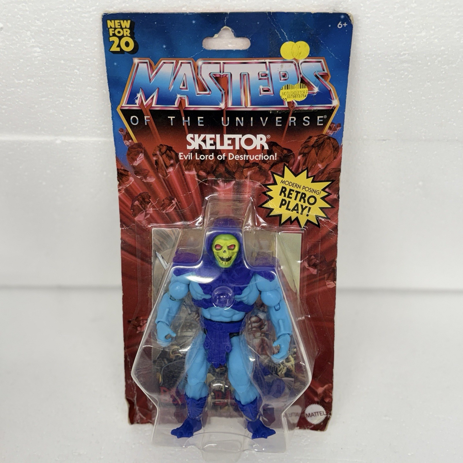 MOTU Origins 2026 Masters of the Universe SKELETOR Retro Play Action Figure