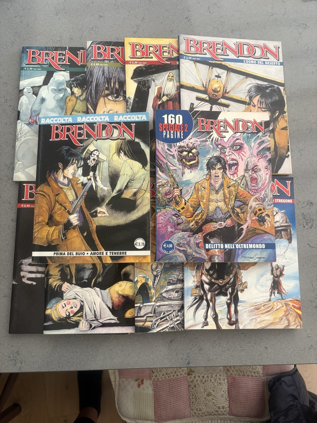 Brendon lotto 10 fumetti con Speciale 2 e Raccolta 14